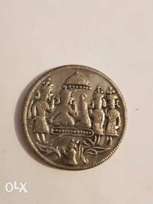 Indian Ram Darbar Coin