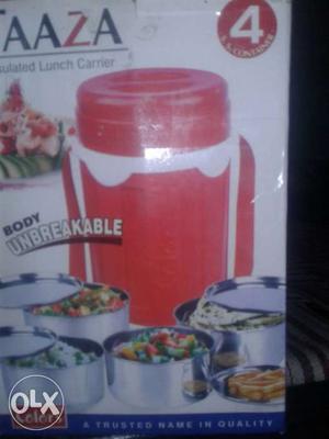 Insulated lunch carrier