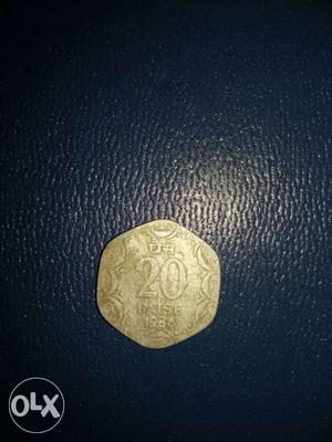 It is old indian 20paise