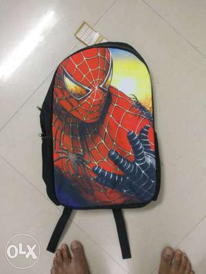 Kids spiderman Backpack