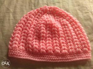 Knitted Baby Tiara and Winter Caps