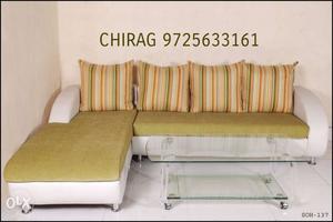 New elegance design launger sofa set with high