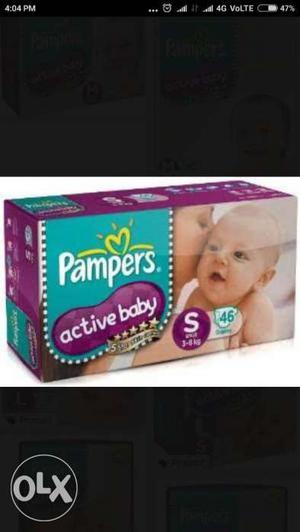 Pampers Active Baby pack of 2