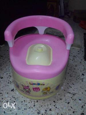 Pink And White Potty Trainer