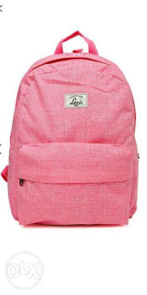 Pink Backpack]