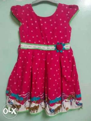 Pure cotton frock for 4/5 years old girl