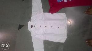 Pure cotton shirt in white