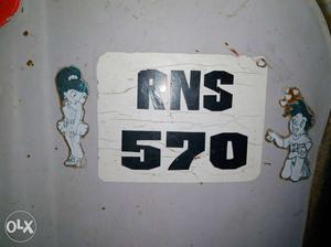 RNS 570 antique number
