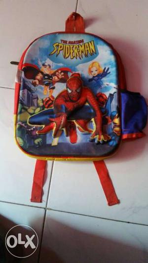 School bag spiderman