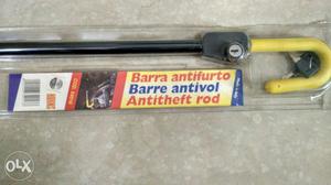 Yellow And Black Barra Antifurto Rod