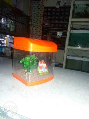 Acrylic new Mini Aquarium tank for sale with Sand