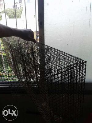 Bird cage n bird breeding box used.