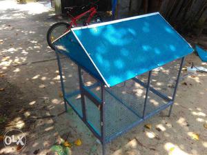Blue Steel Pet Cage for birds