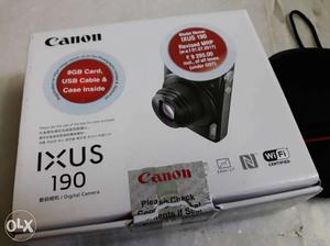Canon ixus 190 just 15 days old Bill box
