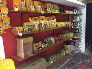Dog and cat food available at amroli pet shop