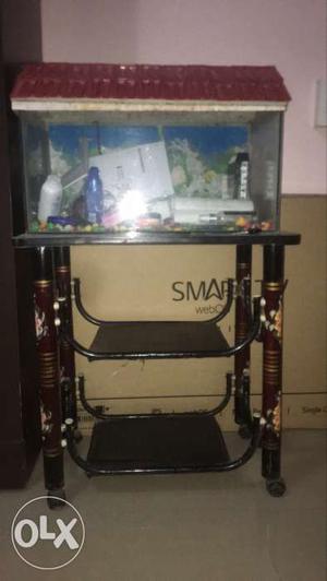 Fish tank+ TV stand for sale