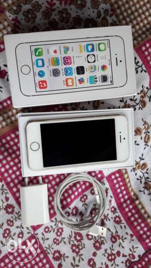 Iphone 5s gold 16gb, original charger, bill,