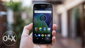 Moto G5 plus mobile with good condition along