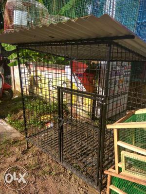 New heavy dog cage
