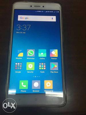REDMI Note 4 gold 64 GB with 4 GB ram 1 month