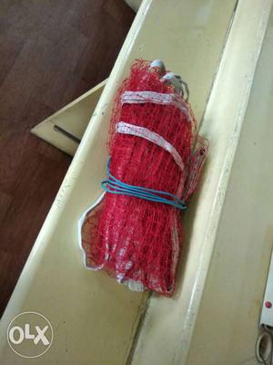 Red And Blue Fish Net