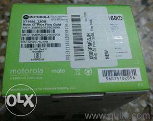 Sell moto g5 plus sealed pack... fixed rate.