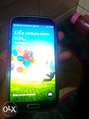 Urgent selling Samsung s4 very good condition