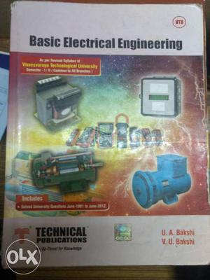 Basic electrical engineering text book in good