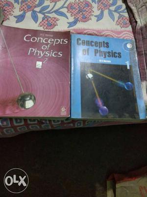 Concept of physics HC Verma booklets. Both part 1