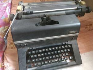 Condition of typewriter is very good.