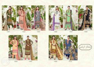 Cotton Embroidery Suits