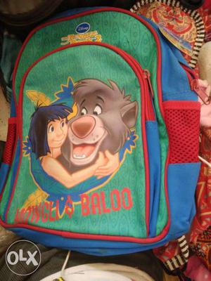 Disney company bag for your kids not used fully