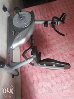 Exercise Bike From Fitking colour:grey present