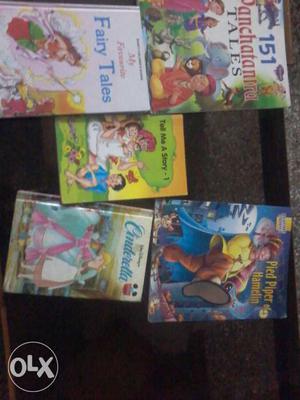 Five Toddler's Storybooks