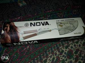 Hair straightener about 1 month.. from buy NOVA
