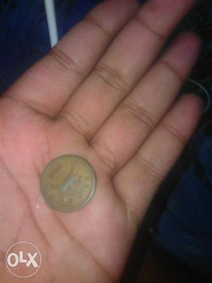 Its year is  it is one paise coin. I am