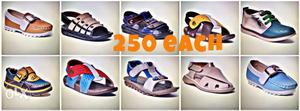 Kids upto 5 years shoes at 100. market mrp 500+