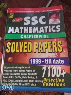 Kiran's SSC Mathematics Chapterwise Solved Papers -till
