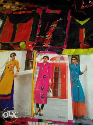 Readymade kurtis for sale. size xxl. fabric-