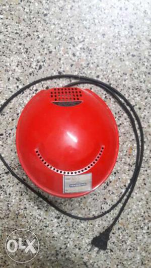 Red And Black Electric Device