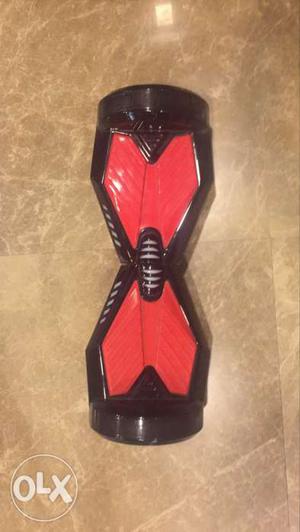 Red and black hover board (Bluetooth compatible)