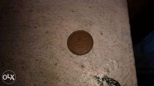 Round Commemorative Copper Coin
