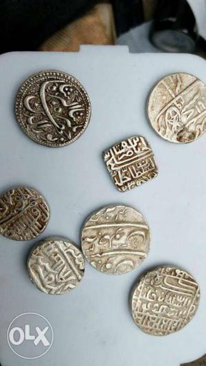 Round Silver Coins Lot
