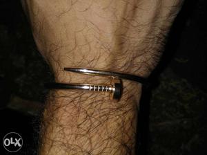 Stainless Steel Nail Themed Bangle