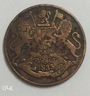 Very old coin 182 years old