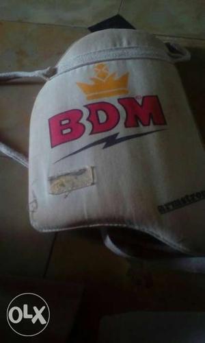 White BDM Leather Pad