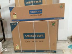 3 nos Vestar Split A/C's, 2 ton brand new, box