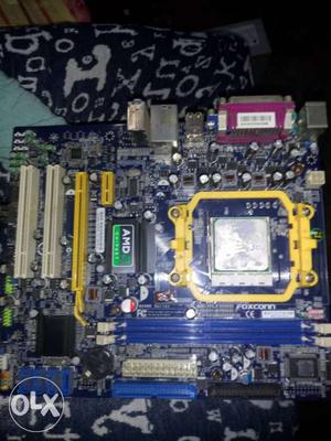 Amd motherboard with processor. no complaint.
