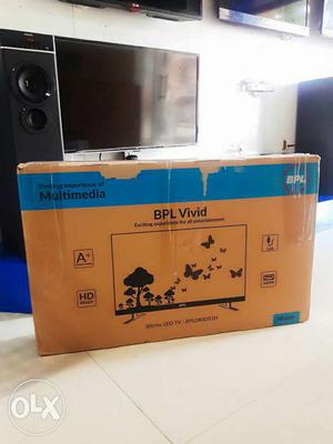 BPL 32inch Hd led tv new box piece with warranty