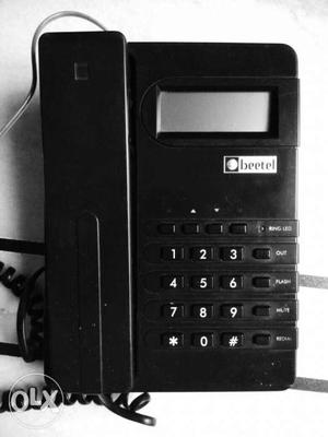 Beetel Landline Telephone. Led dispay. With Wire-
